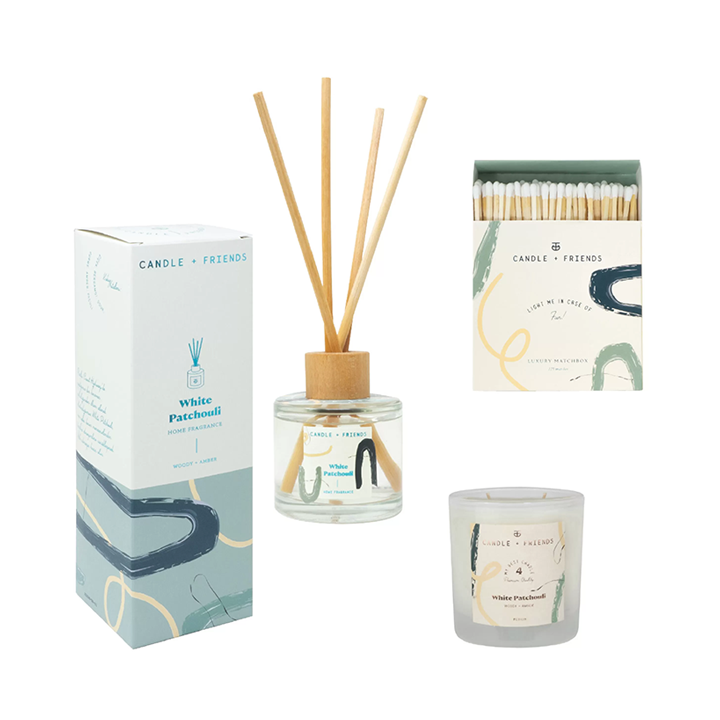 No.4 White Patchouli Triple Set