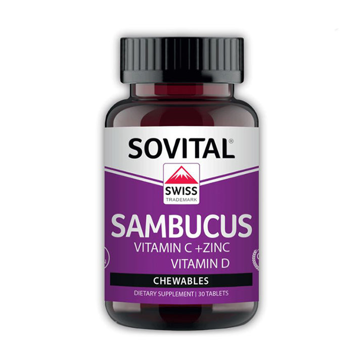 Sambucus Çiğneme Tableti
