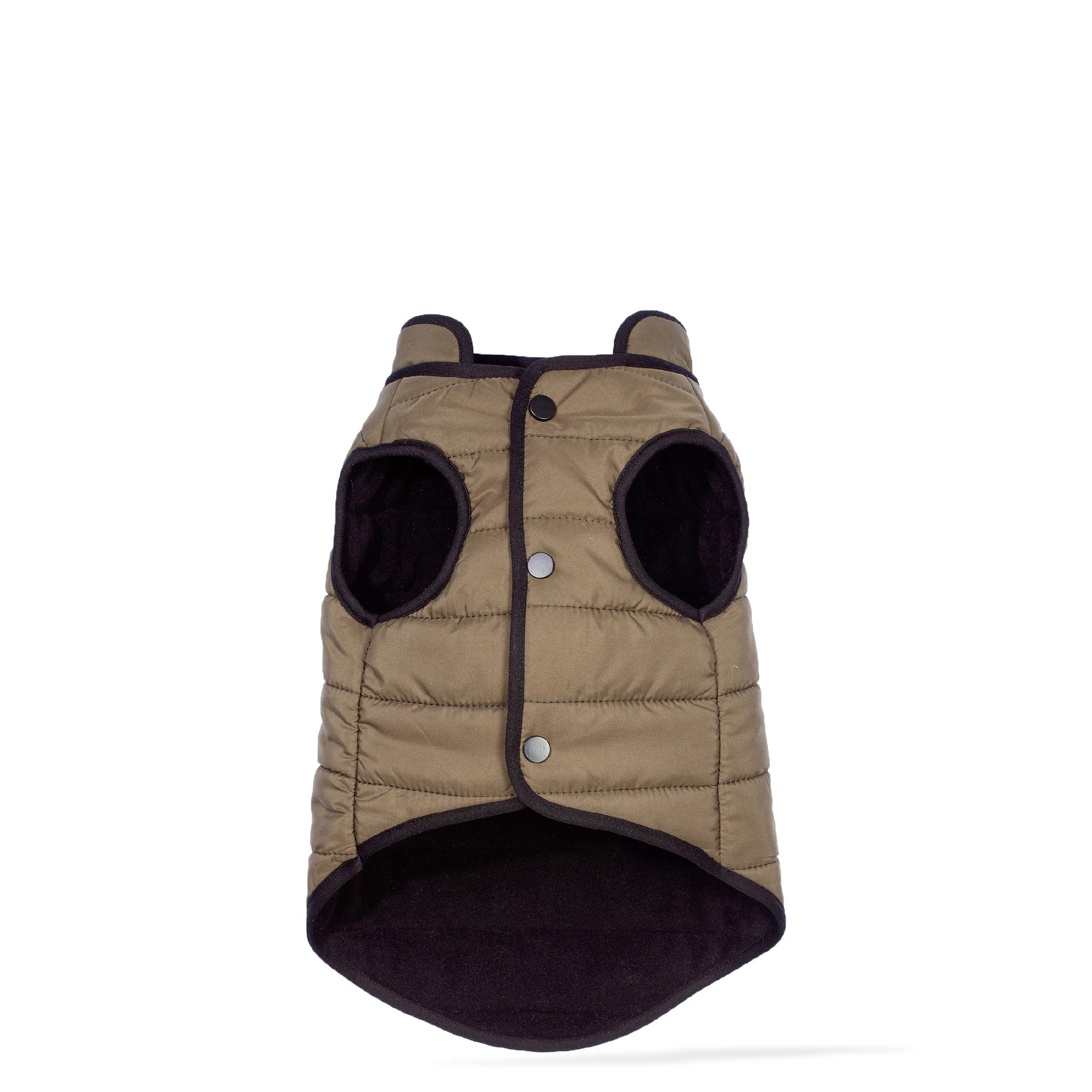 Hive Puffer Coat - Khaki