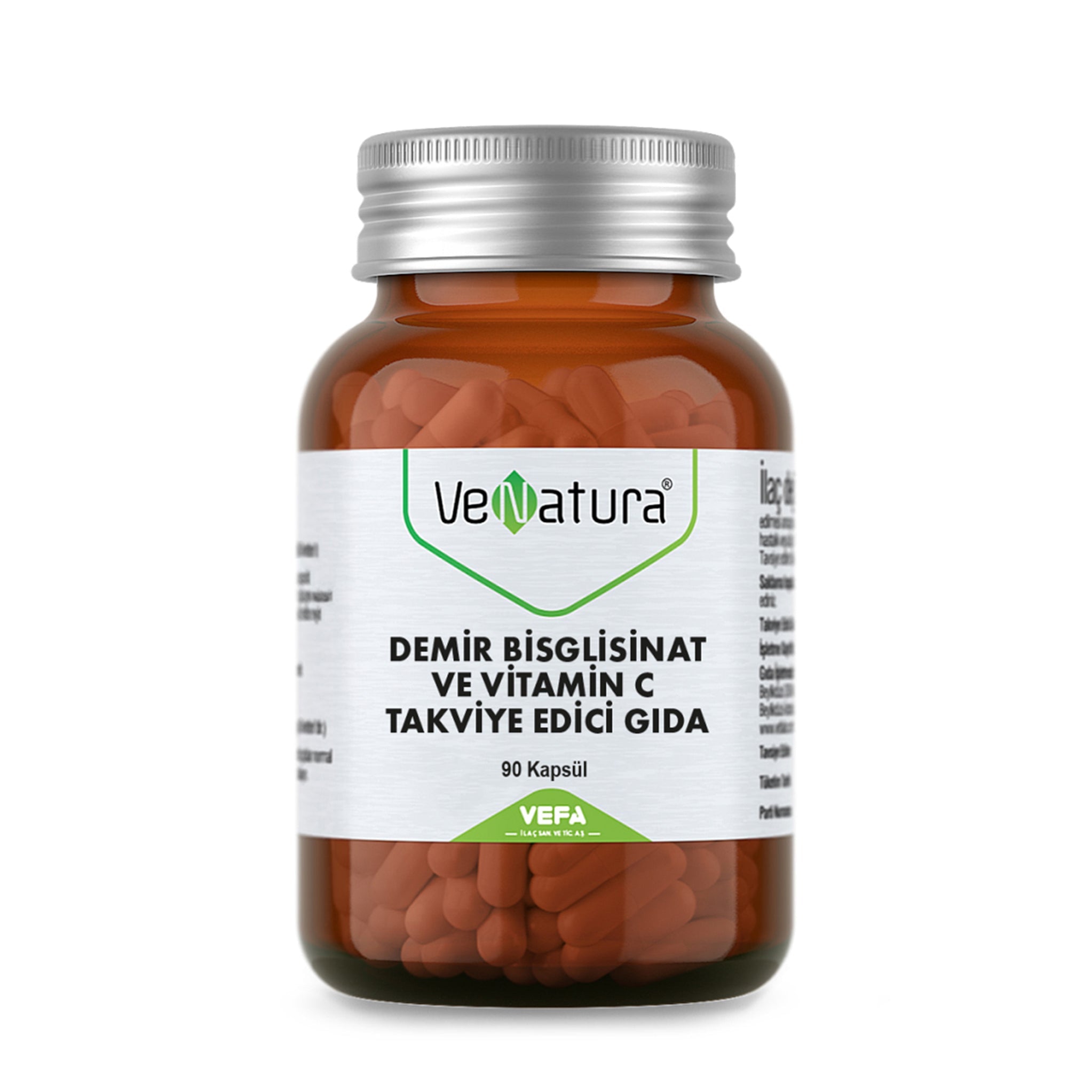 Demir Bisglisinat ve Vitamin C Takviye Edici Gıda
