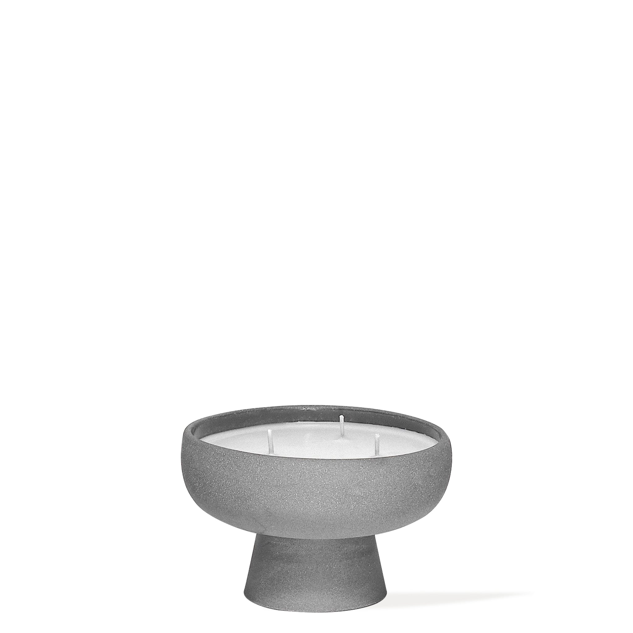 Ceramic Candle Grey