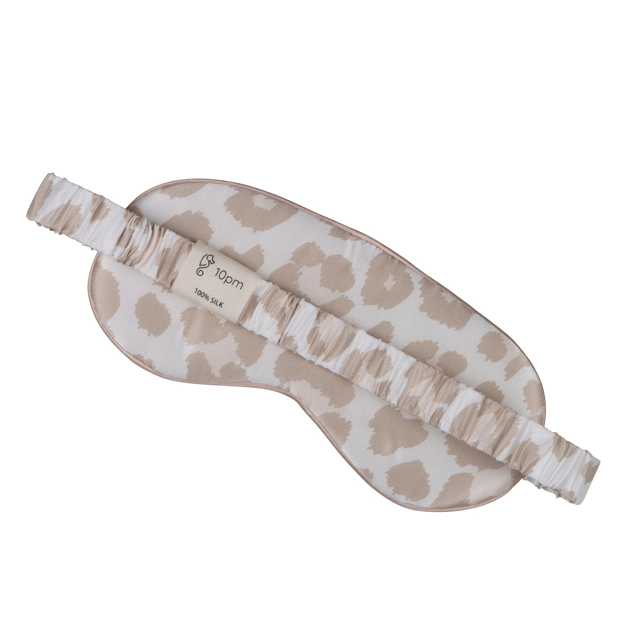 Leopard İpek Uyku Maskesi
