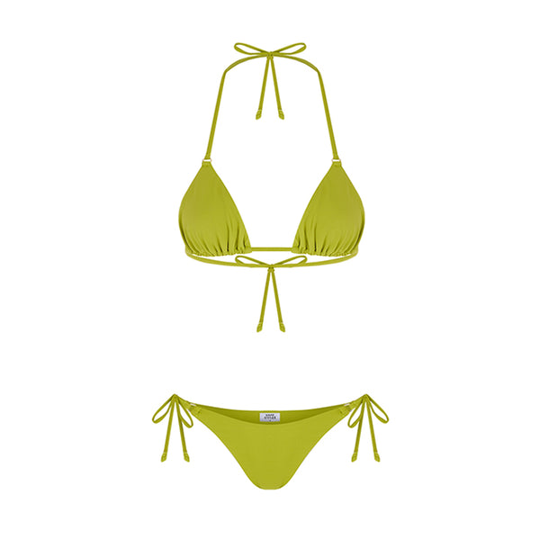 Isla Lime Bikini Üstü