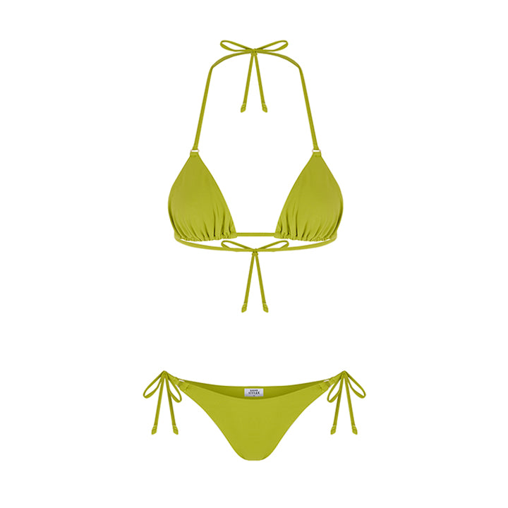 Isla Lime Bikini Üstü