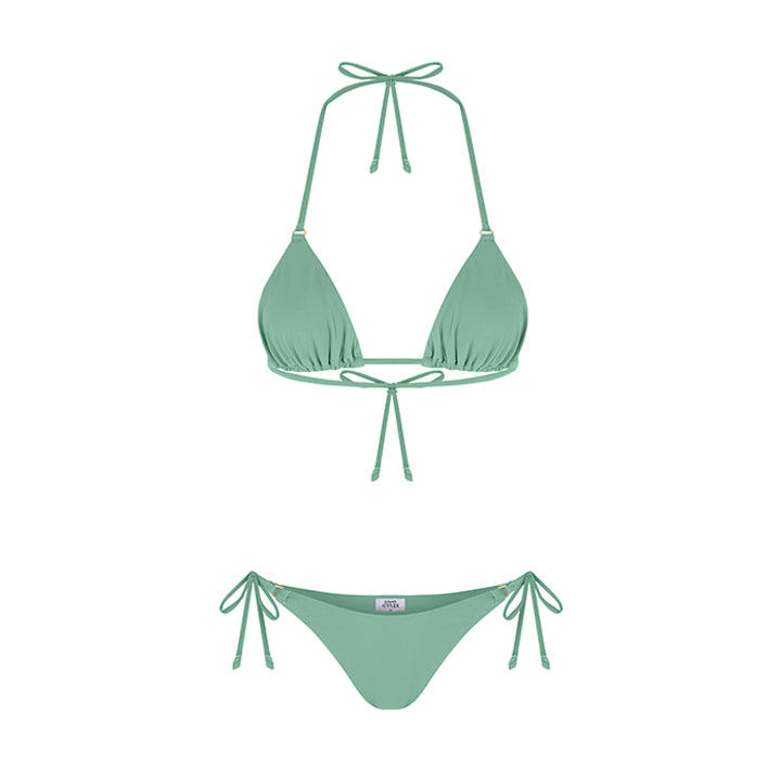 Isla Palm Green Bikini Altı