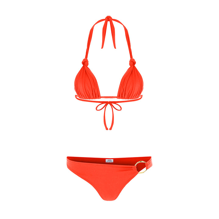 Kaia Coral Bikini Üstü