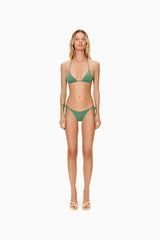 Isla Palm Green Bikini Üstü