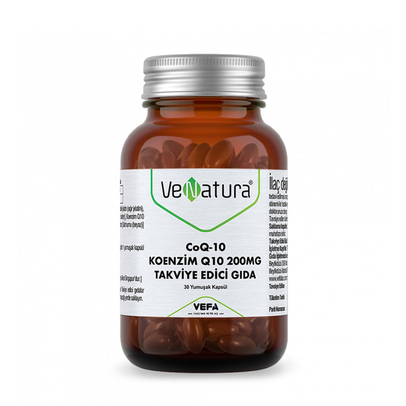 CoQ-10 Koenzim Q10 Takviye Edici Gıda