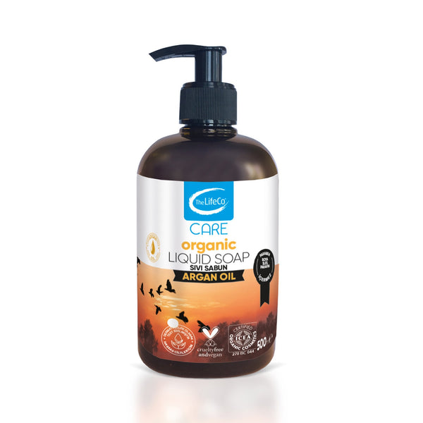 Organik Sıvı Sabun 500 ml Argan Yağı